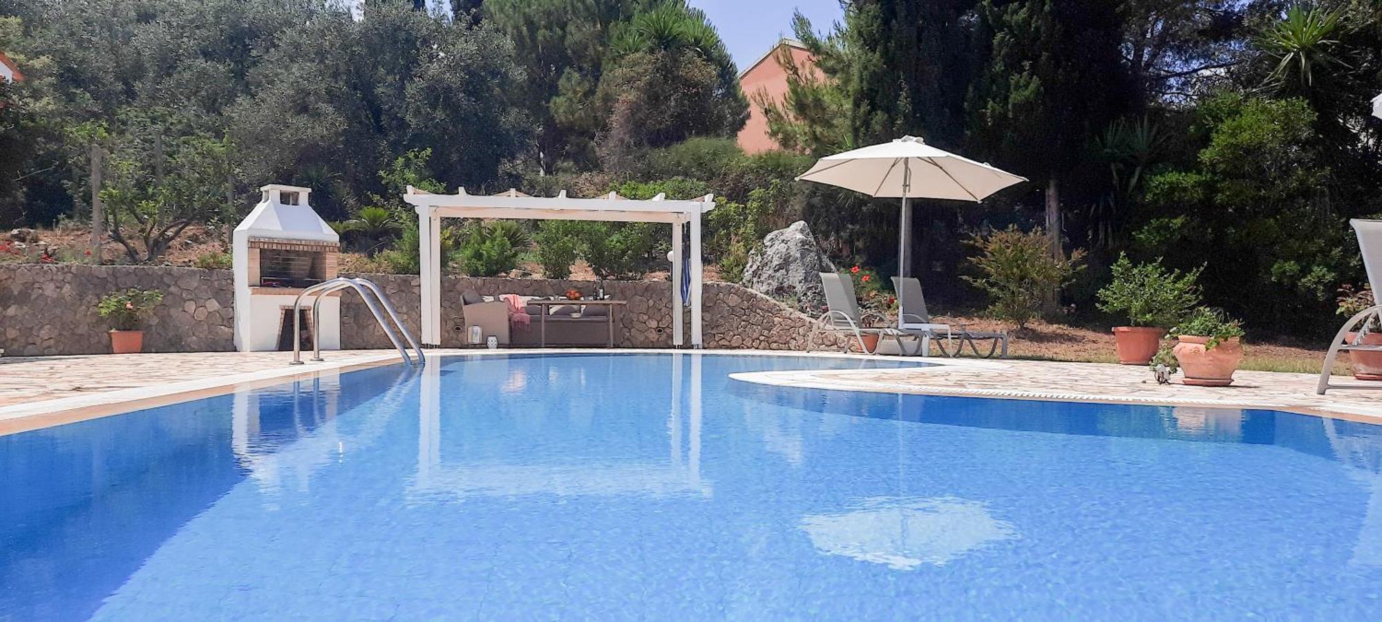 Villa Olive Grove And Sea View Agios Spyridon  Eksteriør billede