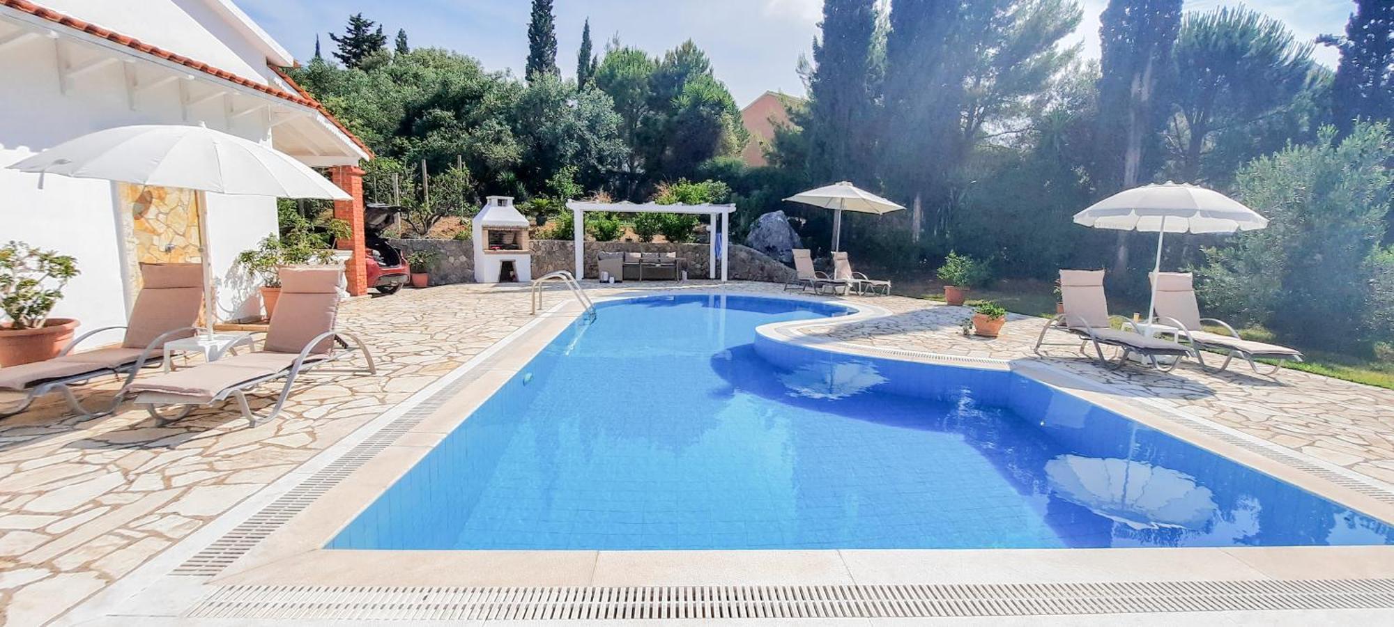 Villa Olive Grove And Sea View Agios Spyridon  Eksteriør billede