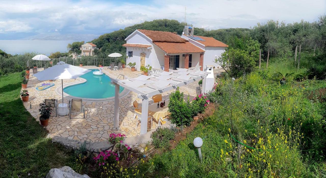 Villa Olive Grove And Sea View Agios Spyridon  Eksteriør billede