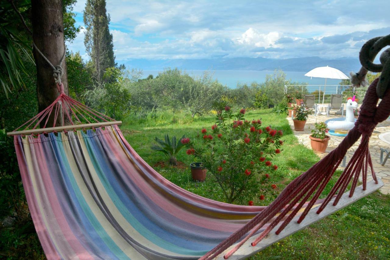 Villa Olive Grove And Sea View Agios Spyridon  Eksteriør billede
